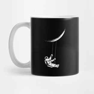 Astronaut Moon Swing Design Mug